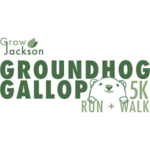 Grow Jackson Groundhog Gallop logo